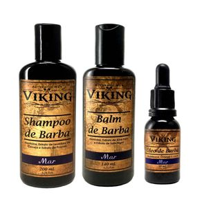 Kit Viking Mar Completo (3 Produtos) Conjunto