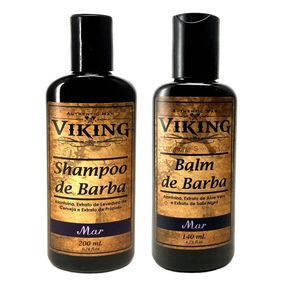 Kit Viking Mar Shampoo e Balm (2 Produtos) Conjunto