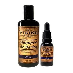 Kit Viking Mar Shampoo e Óleo (2 Produtos) Conjunto