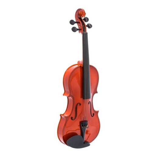 Kit Violino Giannini Sv Star 1/2 com 4 Micro Afinadores Breu e Estojo