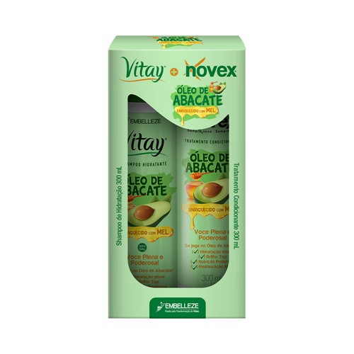 Kit Vitay Óleo de Abacate Shampoo 300ml + Condicionador 300ml