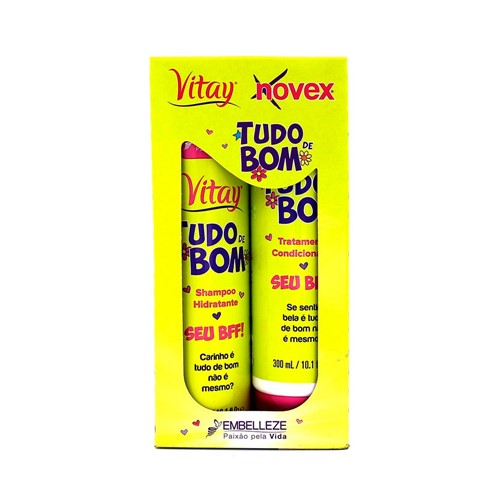 Kit Vitay Shampoo + Condicionador Tudo Bom 300ml
