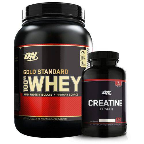 Kit Whey Gold 907g + Creatina 150g - Optimum Nutrition