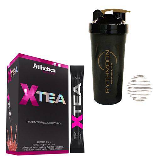 Kit X Tea Ella Series - 20 Sticks + Coqueteleira 600ml com Mola