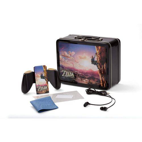 Kit Zelda Breath Wild Nintendo Switch Collectible Lunchbox - Power a - Montanha