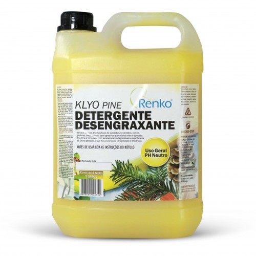 Klyo Pine Detergente Gel 5 Litros - KLPGCX - RENKO