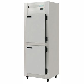 KRBR-2 Refrigerador Comercial Digital Inox 2 Portas Inox Brilhoso com Galvanizado Kofisa - 220V