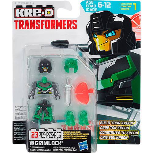Kre-O Kreon Transformers para Personalizar Grimlock - Hasbro