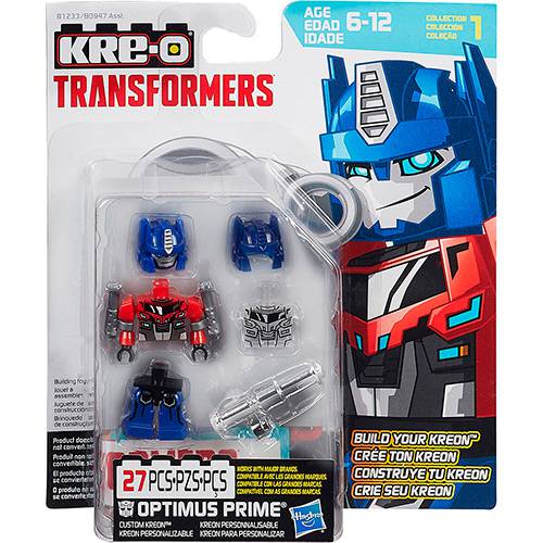 Kre-O Kreon Transformers para Personalizar Optimus Prime - Hasbro