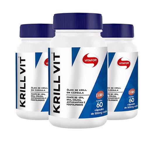 Krill Vit - 3x 60 Cápsulas - Vitafor