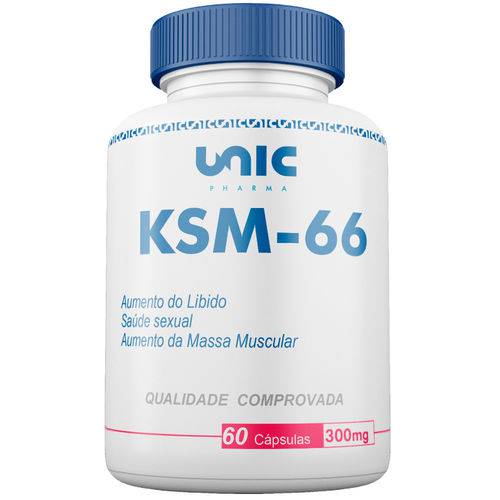 Ksm-66 300mg 60 Cáps Unicpharma