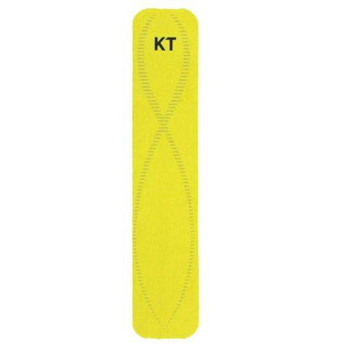 KT Tape Pro 20 Tiras Sintética Pre Cortadas Amarelo