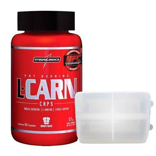 L-Carn - 60 Cápsulas + Porta Cápsula - Integralmédica
