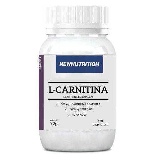 L-Carnitina 120 Cápsulas Newnutrition