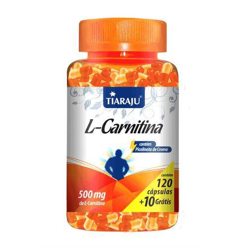 L-Carnitina com Picolinato de Cromo (120cáps de 500mg) - Tiaraju