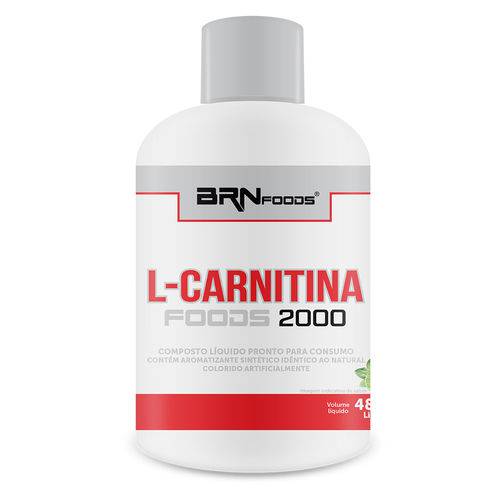 L-Carnitina Foods 2000 480mL Limão – Brnfoods