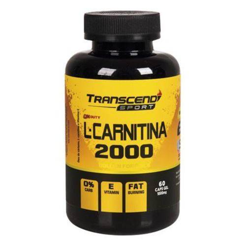 L Carnitina Transcend 60 Gel Cápsulas 1g Katigua