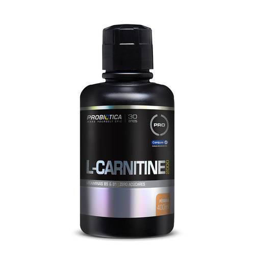 L-carnitine 2000 400ml Pessego - Probiótica Pro