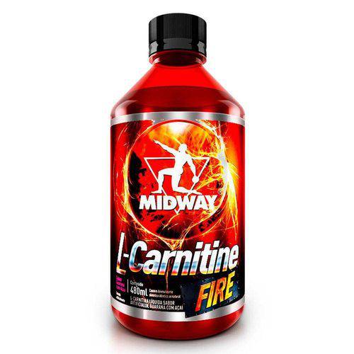 L-Carnitine Fire (480ml) - Midway Tangerina