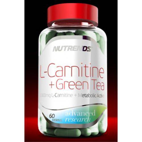L-Carnitine + Green Tea 60 Tabletes 1000mg Nutrends