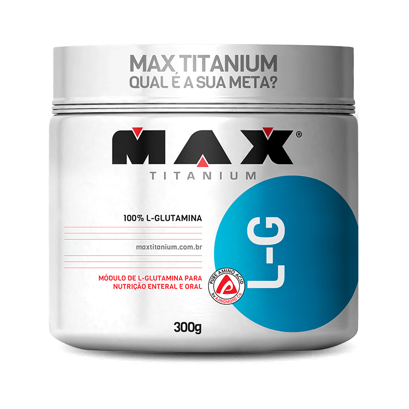 L-G Glutamina (300g) Max Titanium