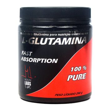 L-Glutamina 250g - Health Labs