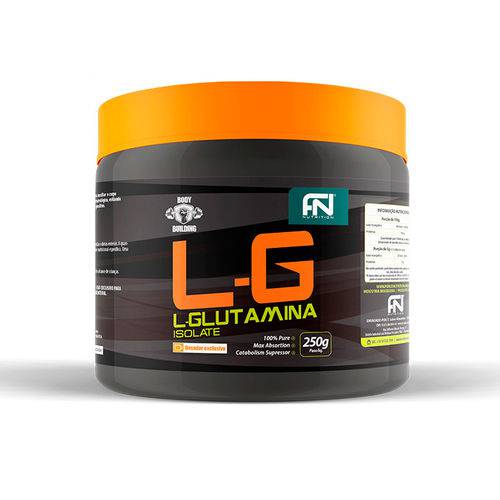 L-Glutamina Isolado Pote 250Gr Force Nutrition