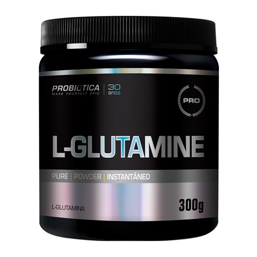 L-Glutamine Sem Sabor Probiótica 300g