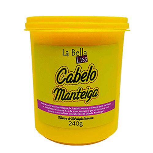 La Bella Liss - Cabelo Manteiga Máscara de Hidratação Profunda 240g