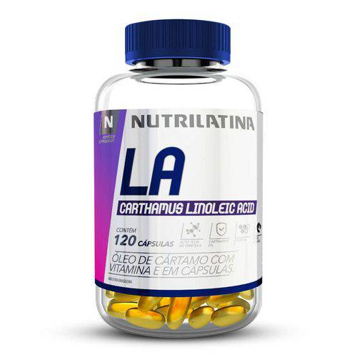 La Carthamus Linoleic Acid - 120 Cápsulas - Powerfit - Nutrilatina
