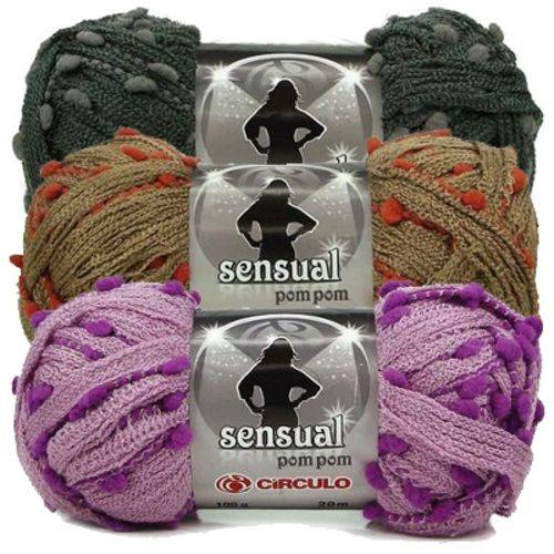 Lã Sensual Pom Pom 100g - Círculo