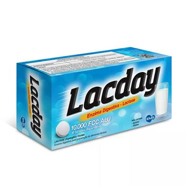 Lacday 10000 Fcc Ems 60 Comprimidos