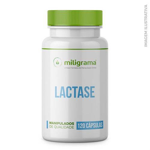 Lactase 500 Mg - 120 Cápsulas