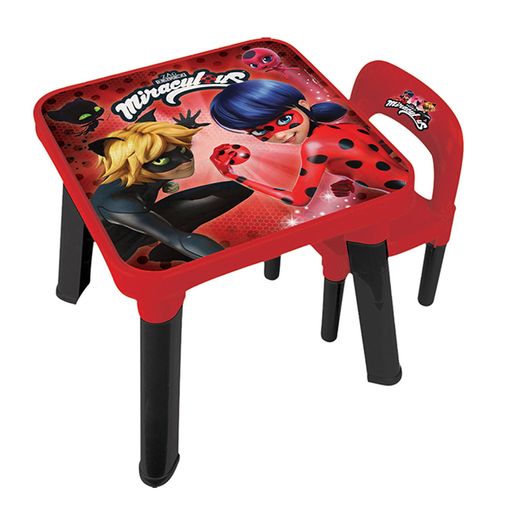 Ladybug Mesa com Cadeira - Fun Divirta-se