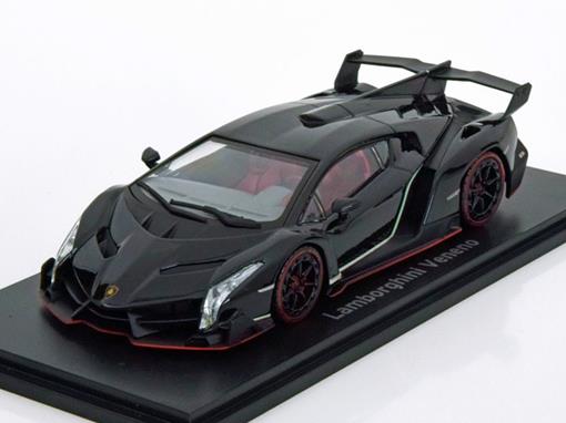 Lamborghini: Veneno - Preta - 1:43 - Kyosho 05571BKR