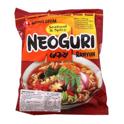 Lamen Neoguri Ramyun Seafood And Spicy - Nong Shim 100g