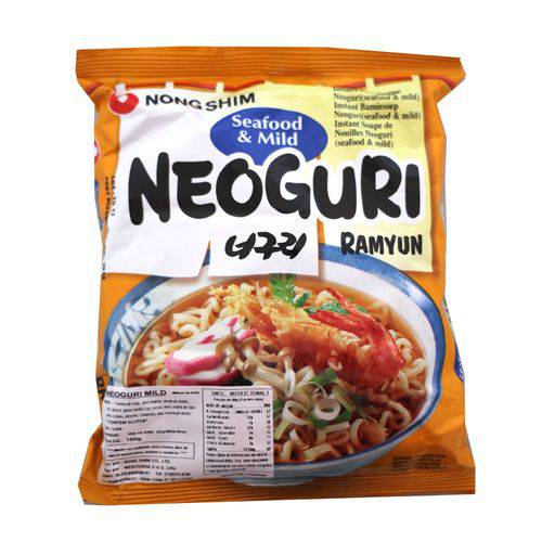 Lamen Neoguri Ramyun Seafood Mild - Nong Shim 100g