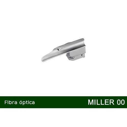 Lâmina Laringoscópio Fibra Óptica Miller Nº 00 Md