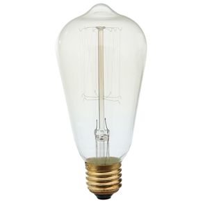 Lamp Filamento Carbono St64 40w 127v E27 Incolor