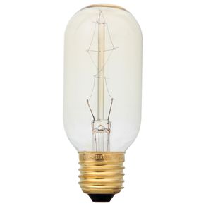 Lamp Filamento Carbono T45 40w 220v E27 Incolor