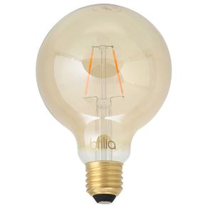 Lamp Led Ball Fil G95 2,5w 127/220v E27 Incolor