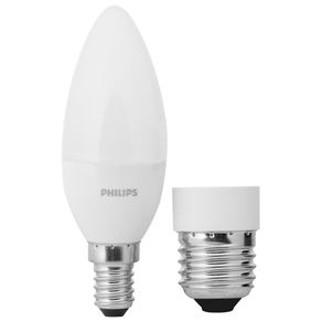 Lamp Led Vela 3,5w 127/220v Am Philips Branco