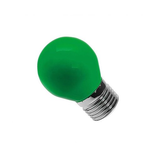 Lâmpada Bolinha G45 Verde Bivolt 6w - LM280 - Luminatti - Luminatti