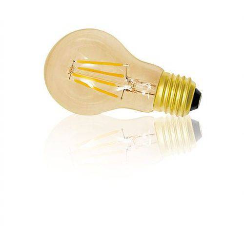 Lâmpada Bulbo LED Filamento 4W Âmbar E27 127V Luminatti