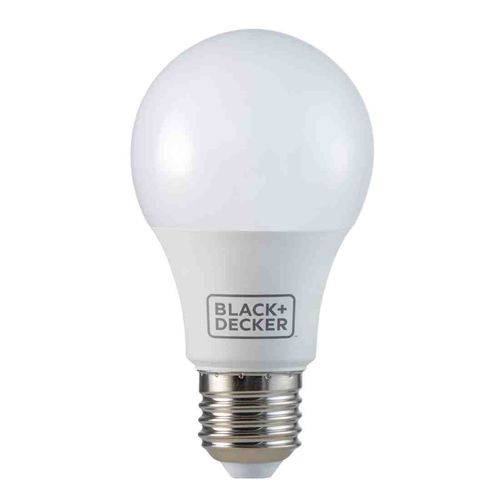 Lâmpada de Led A55 7W 600 Lúmens 6500K Base E27 Cor: Branca - Black+Decker Bivolt