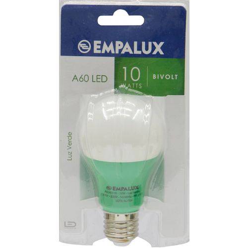 Lampada de Led Colorida de 10w Empalux - Verde
