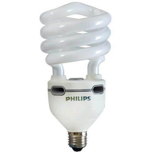 Lampada Eletronica Espiral Philips 220v 45w Branca E27 10.000h Alto Fator de Potência