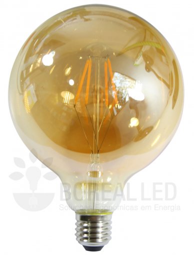Lâmpada Filamento LED G95 Vintage Ballon 2300K E27