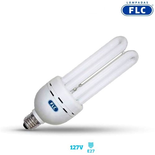 Lâmpada Fluorescente Compacta 3U 25W 127V DL 01010212 - FLC