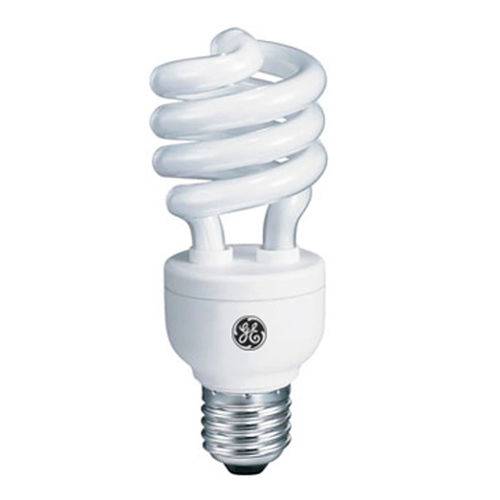 Lâmpada Fluorescente Energy Smart Espiral 13W Luz Branca 127V Ge 81985C